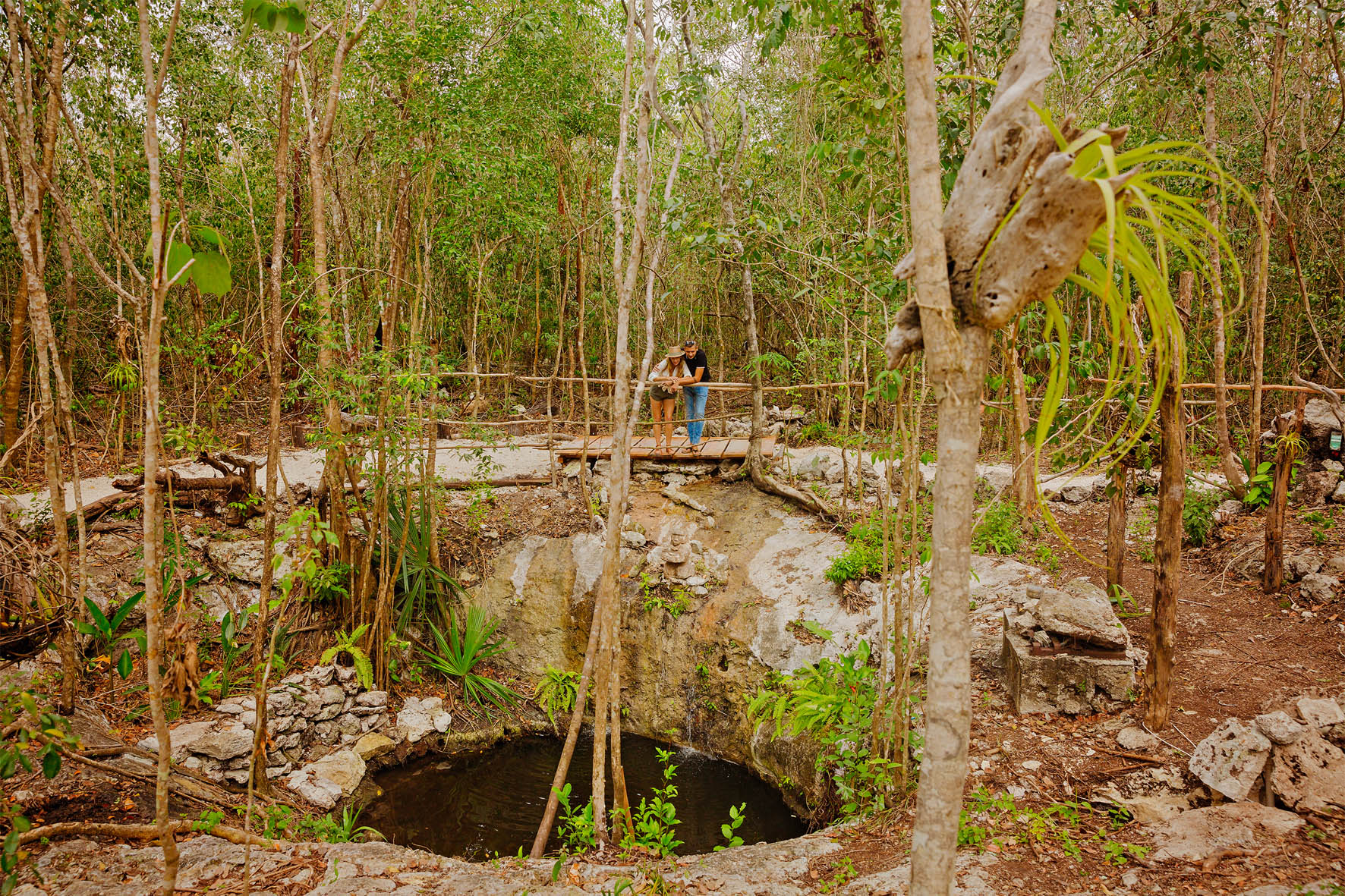 Natural water hole