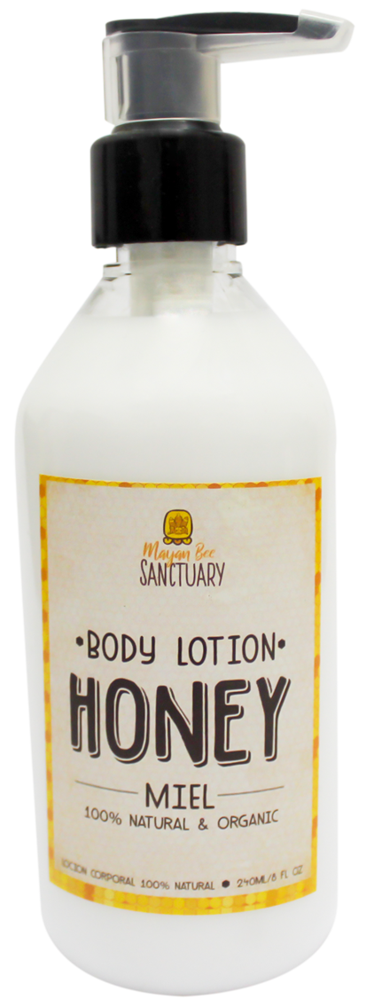 Body lotion honey